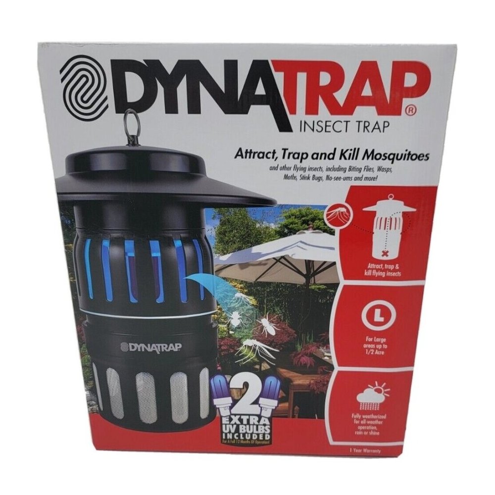 Dynatrap Insect Trap and Kills  Mosquitos and Other Flying Bugs Brand New In Box